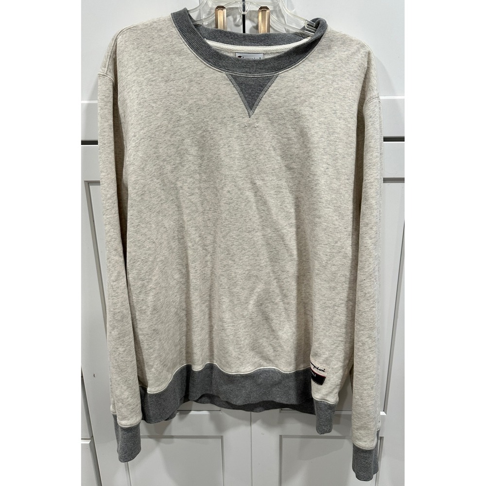 Champion Originals Mens‎ Crewneck Sweatshirt Heather Gray XL